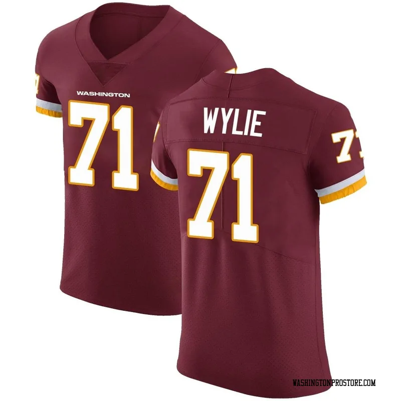 Top-selling Item] Andrew Wylie 71 Washington Commanders Men Game 3D Unisex  Jersey - Burgundy