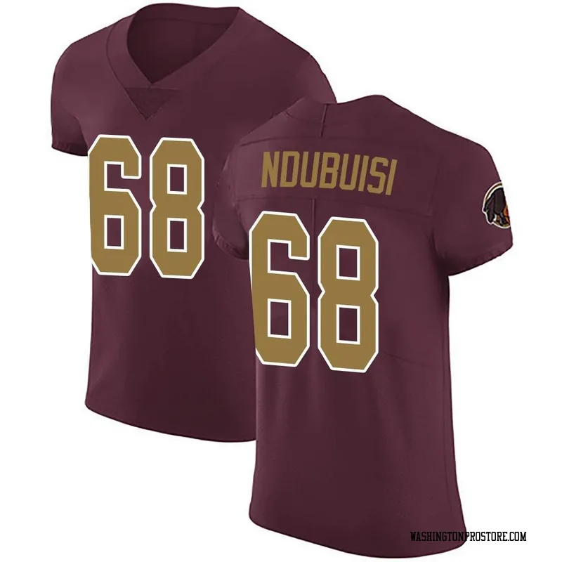 Men's Haggai Ndubuisi Washington Commanders Elite Burgundy Alternate Vapor Untouchable Jersey