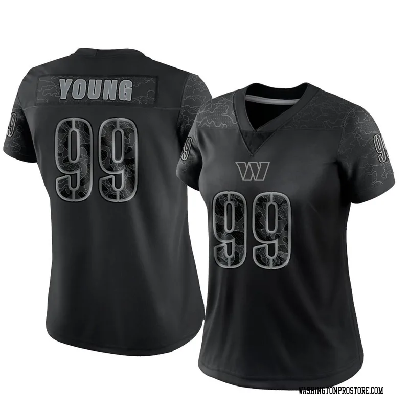 Men's Nike Chase Young Black Washington Commanders Alternate Legend Jersey