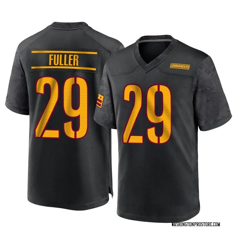 Lids Kendall Fuller Washington Commanders Fanatics Authentic Game-Used #29 White  Jersey vs. Carolina Panthers on November 21, 2021