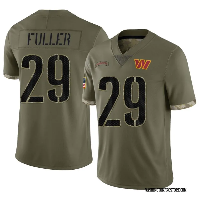 Lids Kendall Fuller Washington Football Team Fanatics Authentic Game-Used  #29 White Jersey vs. Las Vegas Raiders on December 5, 2021