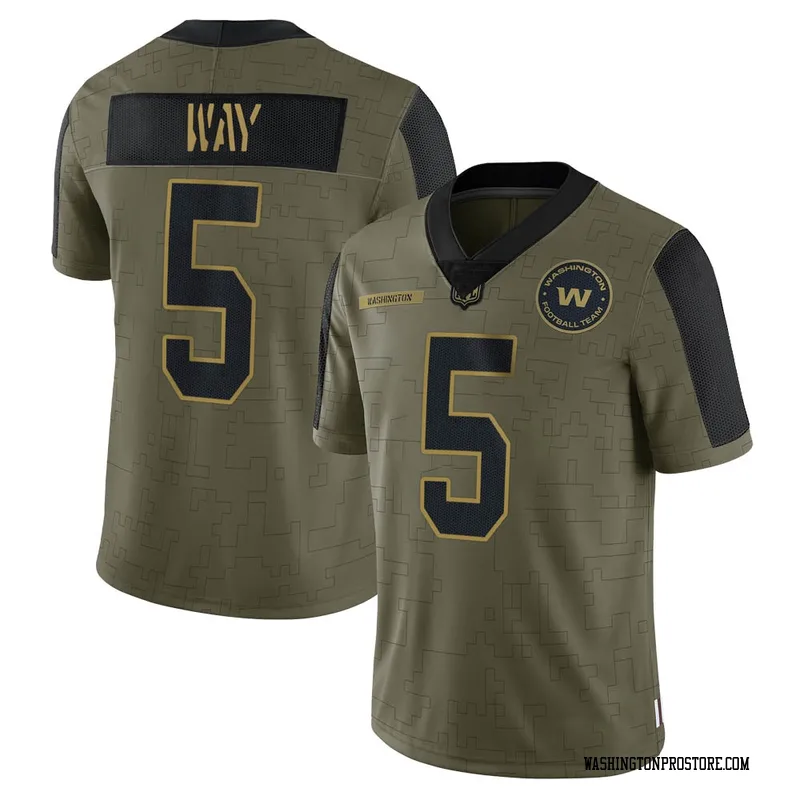 Tress Way Washington Commanders Nike Alternate Legend Jersey - Black