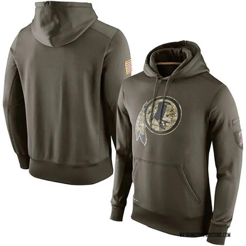 redskins military hoodie