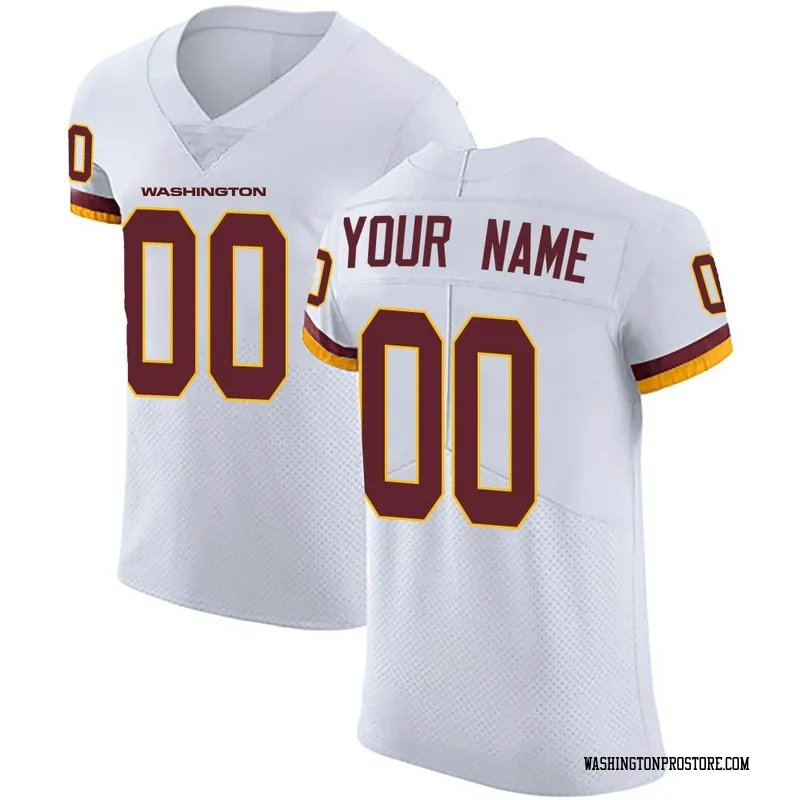 custom redskins jersey