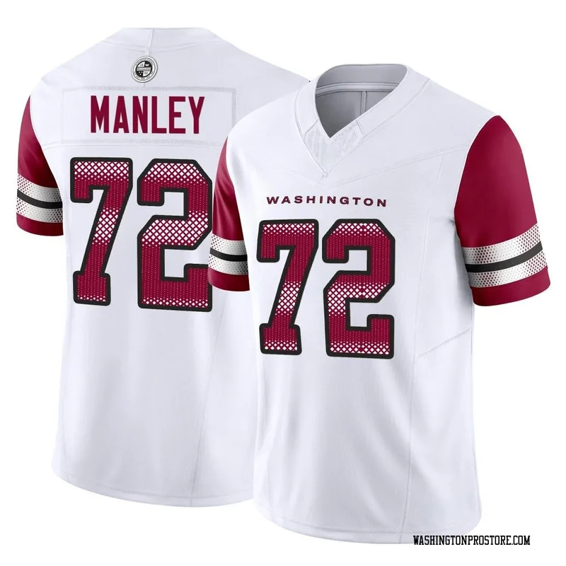 Unsigned Dexter Manley Jersey #72 Washington Stitched Burgundy