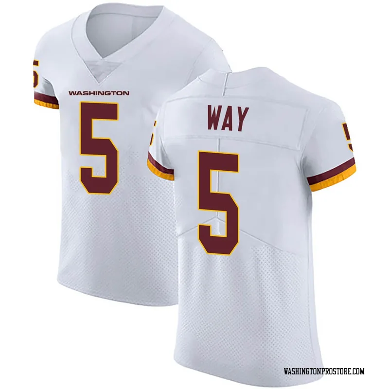 Nike Men's Tress Way Black Washington Commanders Alternate Legend Jersey